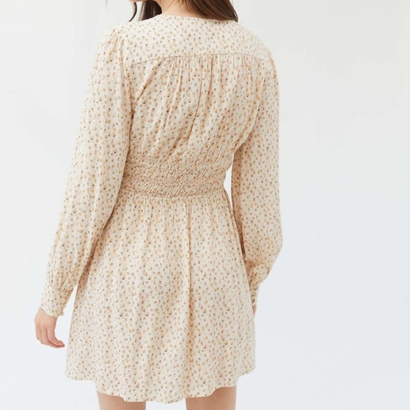 UO Asher Button-Front Dress Sz S - Picture 3 of 5